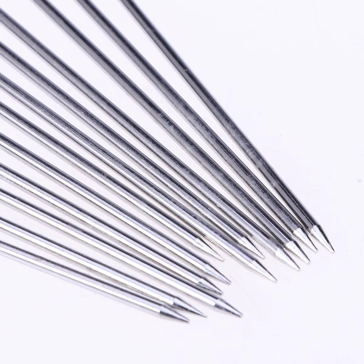 12PCS Cocktail Picks Stainless Sticks Stainless Steel Cocktail Skewers Cocktail Picks Stainless Stick Cocktail Picks Stainless